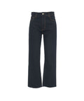 Jeans con orlo a frange 'Jill' #blu