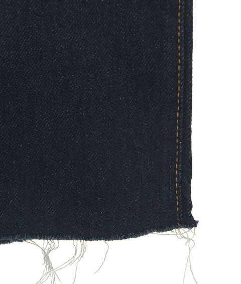 Jeans con orlo a frange 'Jill' #blu