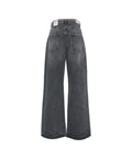 Wide Leg Jeans 'Debby' #grigio