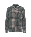 Overshirt pied de poule 'Gales' #verde