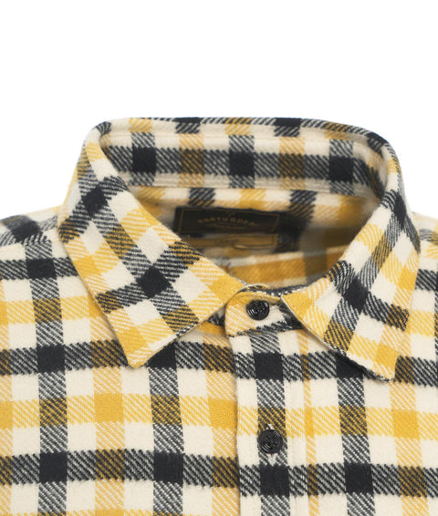 Camicia lumberjack 'Rolo' #giallo