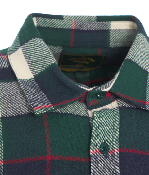 Camicia di flanella a quadri 'Bottle' #verde