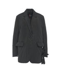 Blazer imbottito #nero