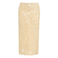 Gonna in paillettes 'Floriane' #beige