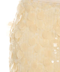 Gonna in paillettes 'Floriane' #beige