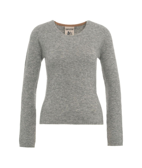 Maglione in lana vergine #grigio