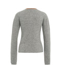 Cardigan in misto lana #grigio