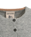 Cardigan in misto lana #grigio