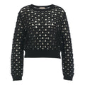 Maglia crochet #nero