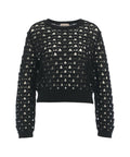 Maglia crochet #nero