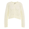 Cardigan crochet #bianco