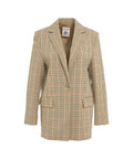 Blazer check #multicolore