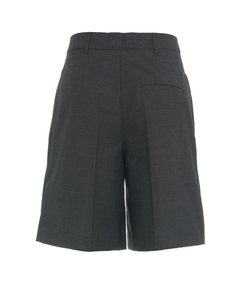 Pantaloni bermuda #grigio