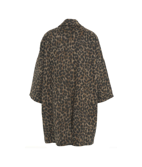 Cappotto animalier #nero