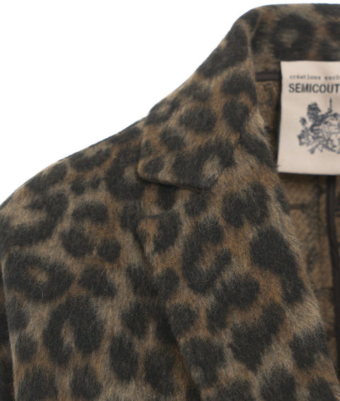 Cappotto animalier #nero