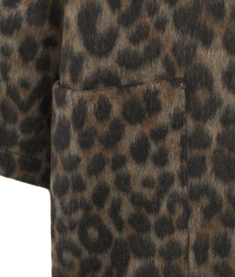 Cappotto animalier #nero