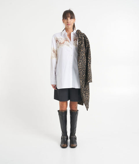 Cappotto animalier #nero