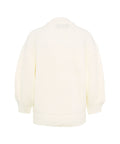 Cardigan in maglia #bianco