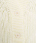 Cardigan in maglia #bianco