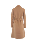 Cappotto in lana pressata #beige