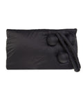 Borsa clutch 'Floriana' #nero