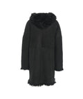 Cappotto in montone 'Capsule' #nero