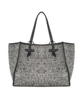 Shopper 'Marcella' in lana #nero