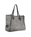 Shopper 'Marcella' in lana #nero