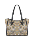 Shopper 'Marcella' in wool-boucle #oro