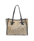 Shopper 'Marcella' in wool-boucle #oro