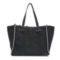 Shopper ‘Marcella’ in loden #nero