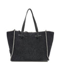 Shopper ‘Marcella’ in loden #nero