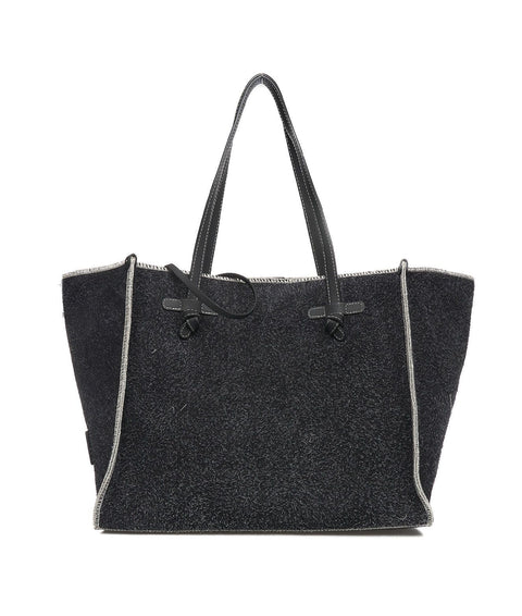 Shopper ‘Marcella’ in loden #nero