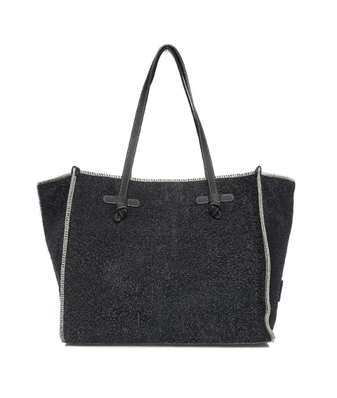 Shopper ‘Marcella’ in loden #nero