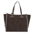 Shopper ‘Marcella’ in loden #marrone