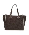 Shopper ‘Marcella’ in loden #marrone