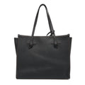 Shopper “Marcella” in pelle double bubble #nero