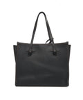 Shopper “Marcella” in pelle double bubble #nero