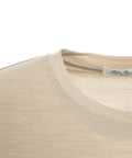 T-shirt in jersey merino 'Enno' #beige