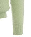 Maglione in misto lana alpaca #verde