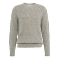 Maglione in misto lana alpaca #grigio