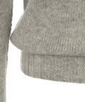 Maglione in misto lana alpaca #grigio