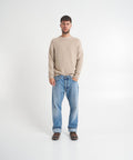 Maglione in misto lana alpaca #beige