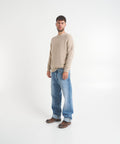 Maglione in misto lana alpaca #beige