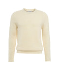 Maglione in misto lana alpaca #bianco