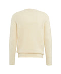 Maglione in misto lana alpaca #bianco