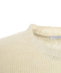 Maglione in misto lana alpaca #bianco