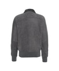 Giacca bomber in montone 'Mesv' #grigio