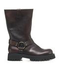 Biker boots #marrone