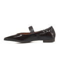 Ballerine in pelle #marrone